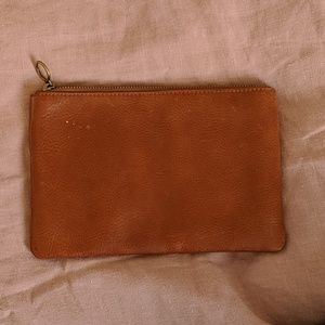 Small leather pouch